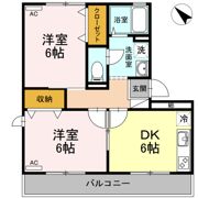 コウジィーコート前川の間取り画像