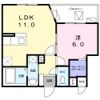ル・クラージュの間取り画像