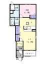 フラット・ハイム Dの間取り画像