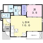 ウエスト・ピアの間取り画像