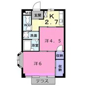 エルディム大谷の間取り画像