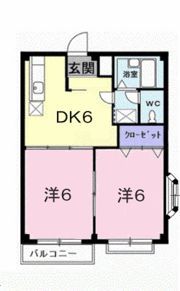エルディム吉澤の間取り画像