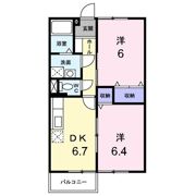 サンスクエア21・Bの間取り画像