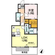 サンセジュール A棟の間取り画像