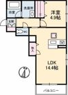 シャーメゾンJH丸亀の間取り画像