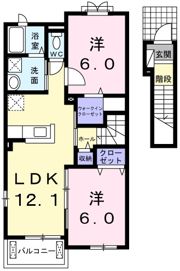 フェリオの間取り画像