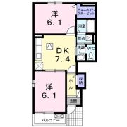 ヴィラ・コスモの間取り画像