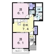 ブライト・デーアCの間取り画像