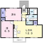 Y’s シャトル Dの間取り画像