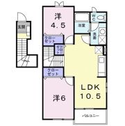 メゾン・ド・Keiの間取り画像
