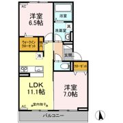 ユニヴェール G棟の間取り画像