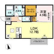ラ・ルミエール A棟の間取り画像