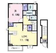 メゾン絆の間取り画像