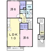 カ・ドーロAの間取り画像