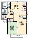 ドミールY・K Aの間取り画像
