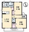 アビタシオン長野 C棟の間取り画像