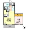 プレサーブ日の出Ⅱの間取り画像