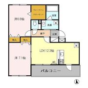 クレールメゾン中野の間取り画像