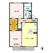 ソレイユ参番館の間取り画像