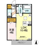 ハーベスト横井の間取り画像