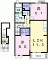 シュライン Ⅱの間取り画像
