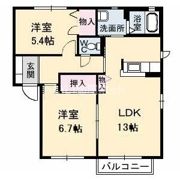 Myメゾン みらいえ A棟の間取り画像