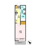 フルールの間取り画像