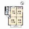 メゾン ブラ・ド・メール Bの間取り画像