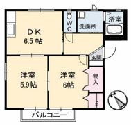 ハイツ ミクの間取り画像