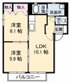 恋路ガーデンプレイス C棟の間取り画像