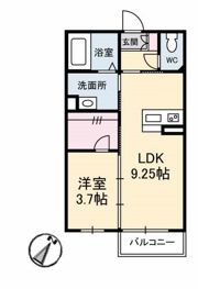 レユポルトの間取り画像