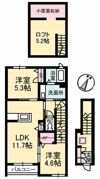 プロムノワール湯田温泉駅前 アルザスの間取り画像
