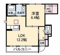 シャーメゾン W・E ウエストの間取り画像