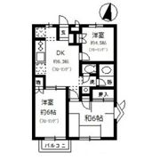 ドミールたかねの間取り画像