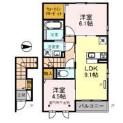 パーシモンヒルの間取り画像