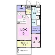 ネオメゾンの間取り画像