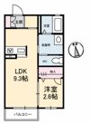 コスモパーク下郷 B棟の間取り画像
