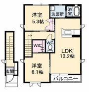 ブランシェJの間取り画像