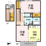 キャッスル･ユウの間取り画像