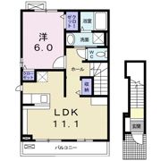 メゾン桜ヶ丘の間取り画像