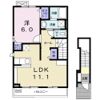 メゾン桜ヶ丘の間取り画像