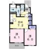 セレノAの間取り画像