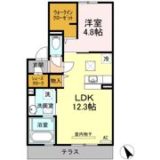リバーサイドヒルズの間取り画像