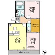 HIMIKOⅡの間取り画像