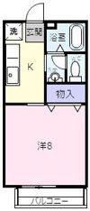 ウッディパーク I棟の間取り画像