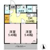 第1竹見荘の間取り画像