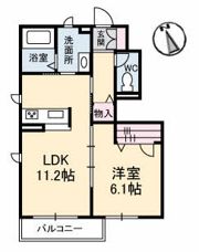 リラフォート湯田 B棟の間取り画像