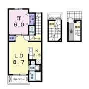 プラウド シティ 南大塚 Dの間取り画像