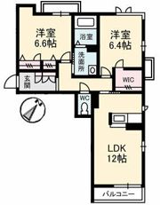 ショコラパンの間取り画像