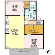 マイ･ステージ B棟の間取り画像